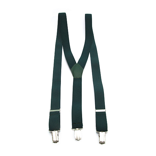 Підтяжки Gofin зелені-смарагдові 2,5 см PBP-4639