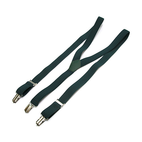 Підтяжки Gofin зелені-смарагдові 2,5 см PBP-4639