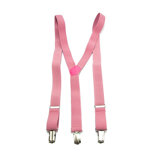Підтяжки Gofin рожеві 2,5 см PBP-4640