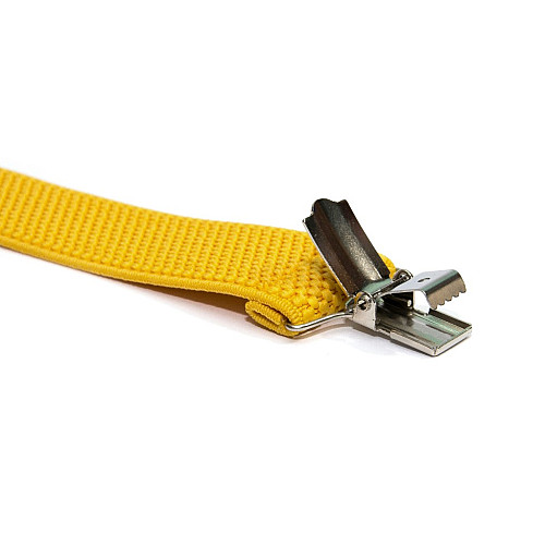 Подтяжки Gofin желтые Y образные 3,5 см PBP-4641