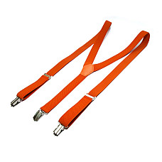 Подтяжки Gofin оранжевые 2,5 см PBP-4652