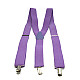 Подтяжки Gofin сиреневые Y образные 3,5 см PBP-4661