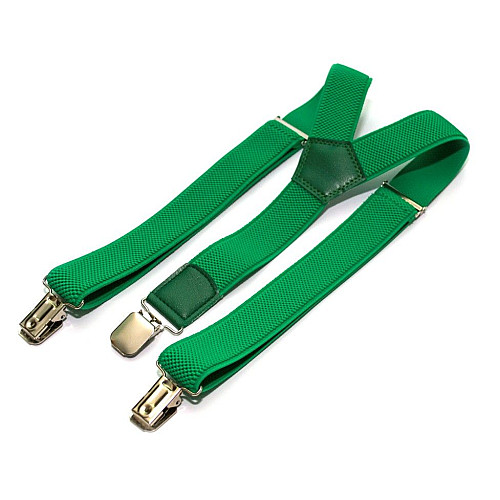 Подростковые подтяжки Gofin зеленые PBT-4208