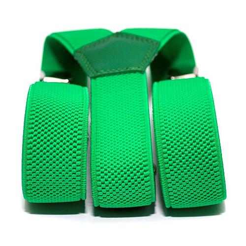 Подростковые подтяжки Gofin зеленые PBT-4208