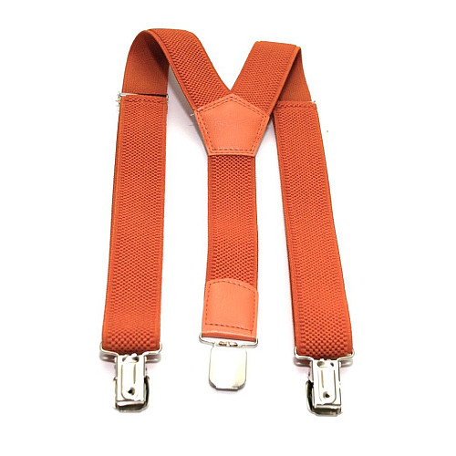 Подростковые оранжевые подтяжки Gofin PBT-4209
