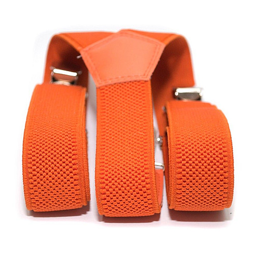 Подростковые оранжевые подтяжки Gofin PBT-4209