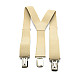 Подростковые бежевые подтяжки Gofin PBT-4217
