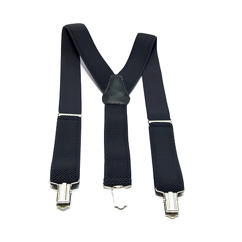 Подростковые подтяжки Gofin темно-синие PBT-4201