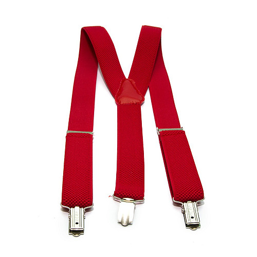 Підліткові підтяжки Gofin червоні PBT-4220