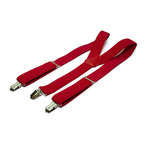 Підліткові підтяжки Gofin червоні PBT-4220