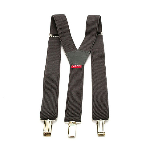 Подростковые подтяжки Gofin темно-серые PBT-4236