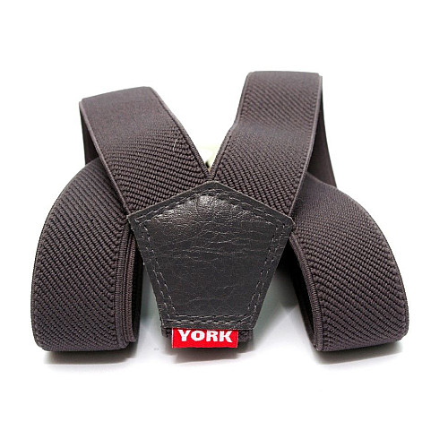 Подростковые подтяжки Gofin темно-серые PBT-4236