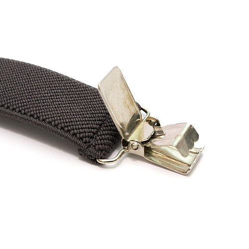 Подростковые подтяжки Gofin темно-серые PBT-4236