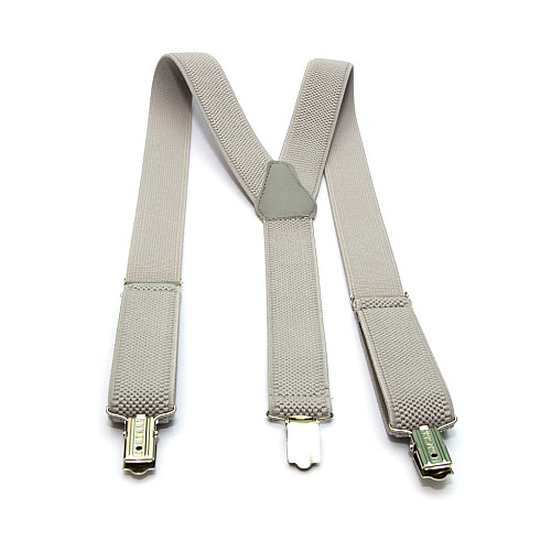 Підліткові підтяжки Gofin світло-сірі PBT-4244