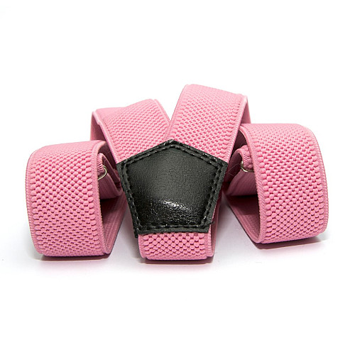 Підліткові підтяжки Gofin рожевого кольору PBT-4248