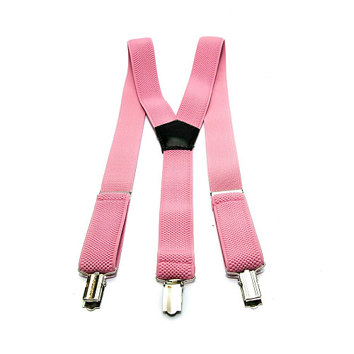 Підліткові підтяжки Gofin рожевого кольору PBT-4248