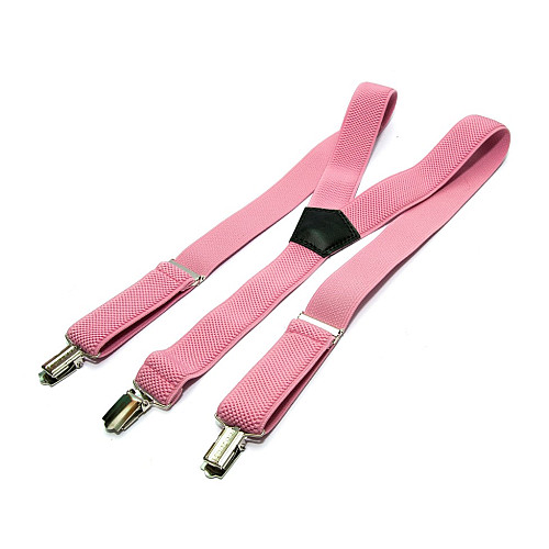 Підліткові підтяжки Gofin рожевого кольору PBT-4248