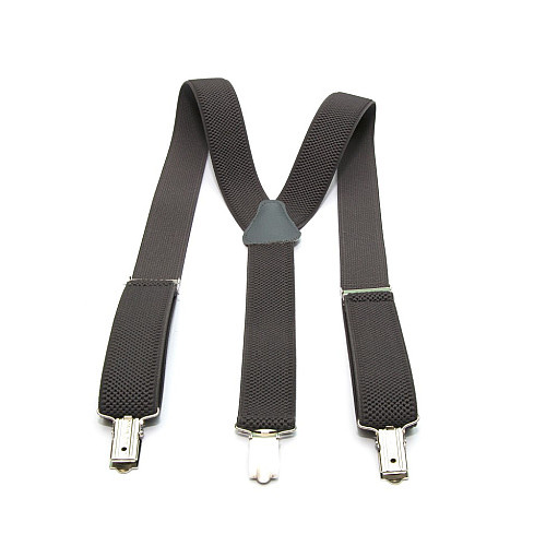 Подростковые подтяжки Gofin темно серого цвета PBT-4252