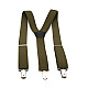 Подростковые подтяжки Gofin цвета хаки 3 см PBT-4556