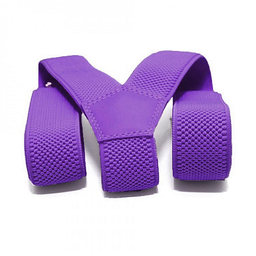 Подростковые фиолетовые подтяжки Gofin 3 см PBT-4557