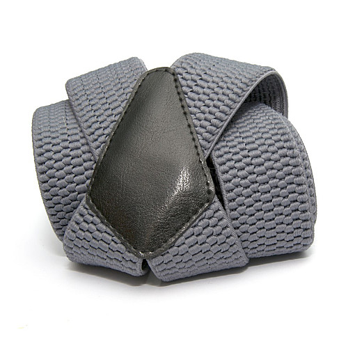 Подтяжки Gofin серые мужские Х образные 4 см PBX-5507