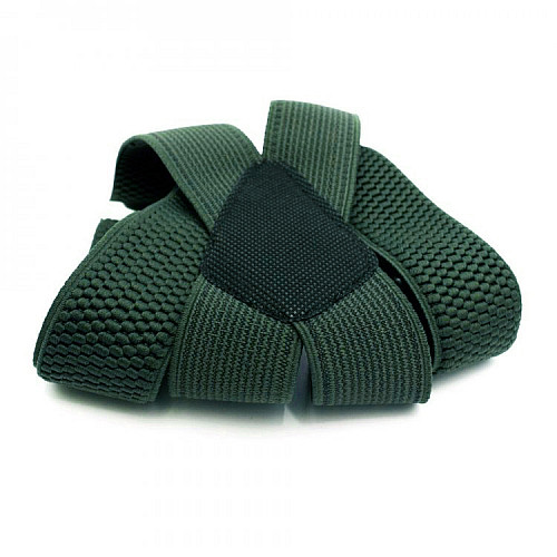 Подтяжки Gofin зеленые-изумрудные  Х образные 4 см PBX-5528