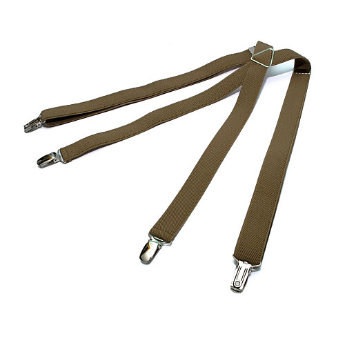 Підтяжки Gofin Х подібні бежеві PBXX-5919