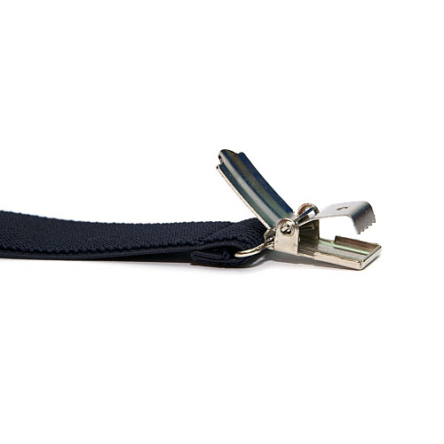 Темно-сині підтяжки Gofin Х подібні 2,5 см PBXX-5923