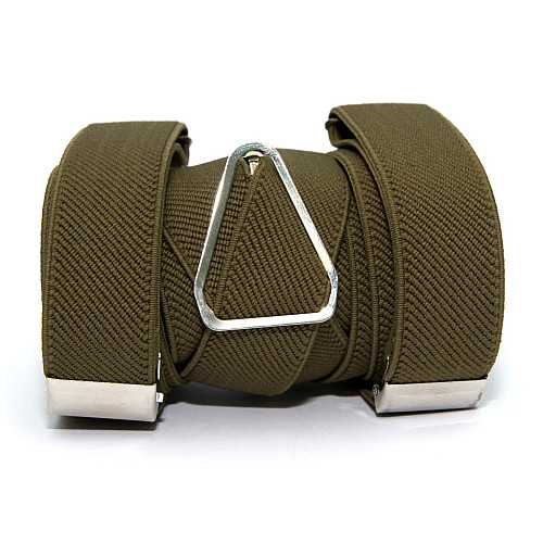 Подтяжки Gofin цвета хаки Х образные PBXX-5931