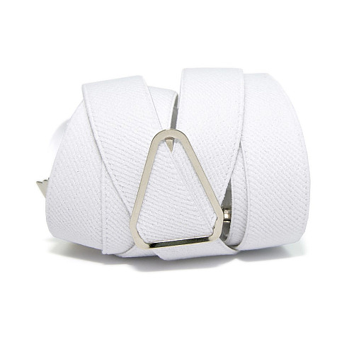 Белые подтяжки Gofin Х образные 2,5 см. PBXX-5932