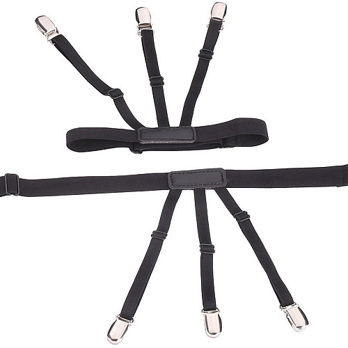 Підтяжки для сорочки з металевими зажимами PDR-10101