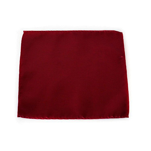Платок бордовый однотонный PL-104