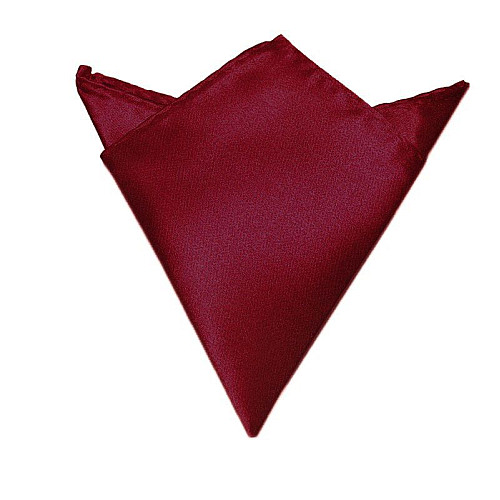 Платок бордовый однотонный PL-104