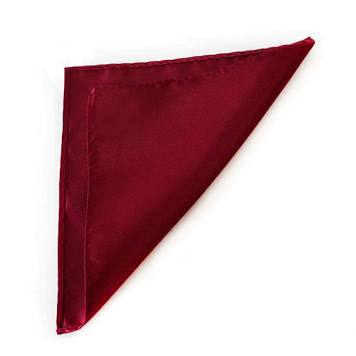 Платок бордовый однотонный PL-104