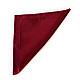 Платок бордовый однотонный PL-104