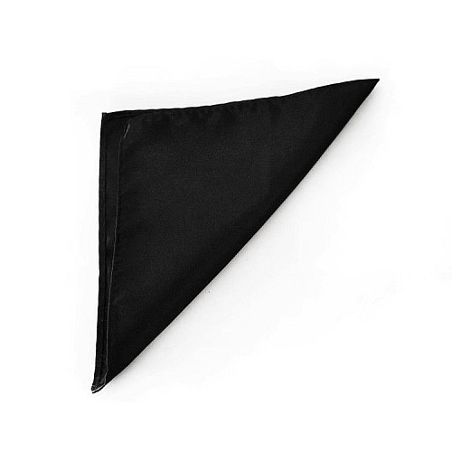 Платок черный однотонный PL-112