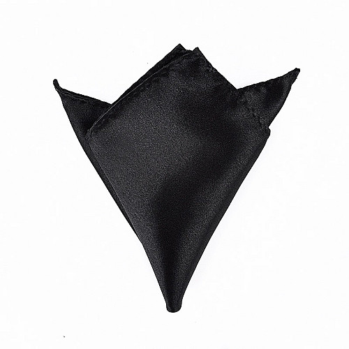 Платок черный однотонный PL-112