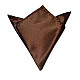 Платок шоколадный однотонный PL-131