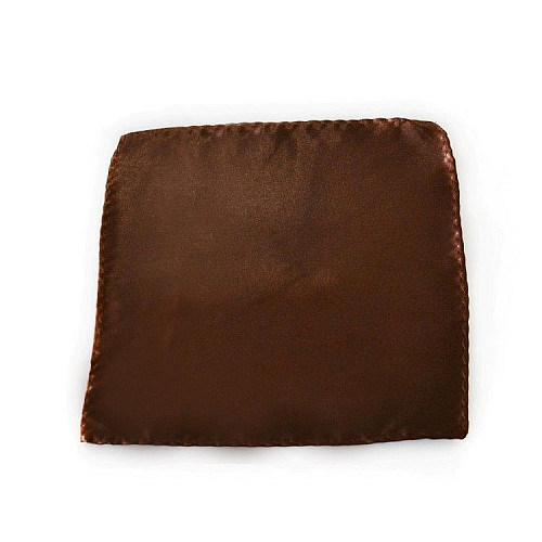 Платок шоколадный однотонный PL-131
