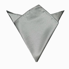 Хустинка світло-сіра однотонна PL-132