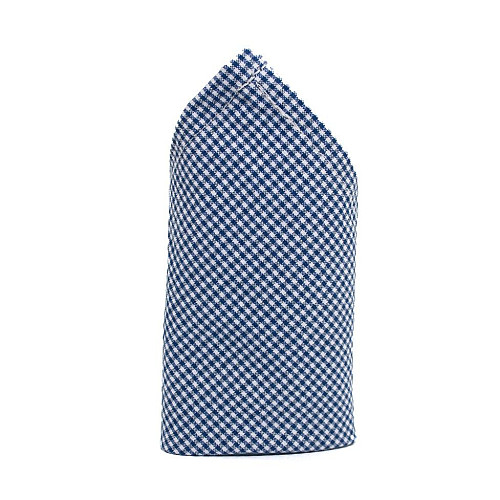 Хустинка синя в клітку PL-155