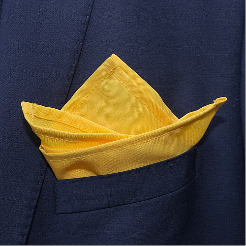 Платок Gofin желтый матовый PL-7602