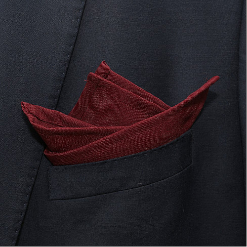 Хустинка Gofin бордова матова PL-7604