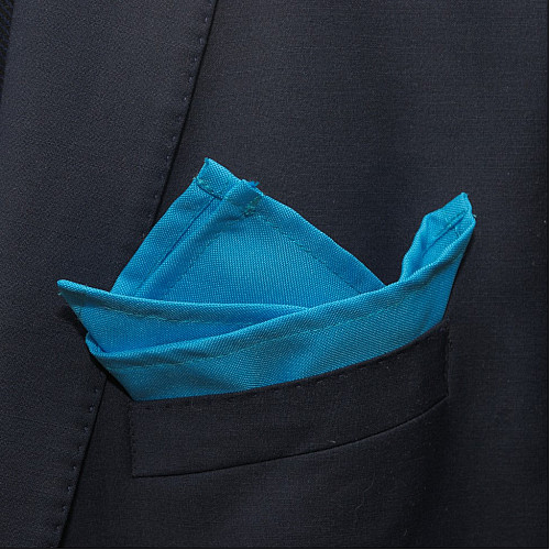 Платок голубой PL-7608