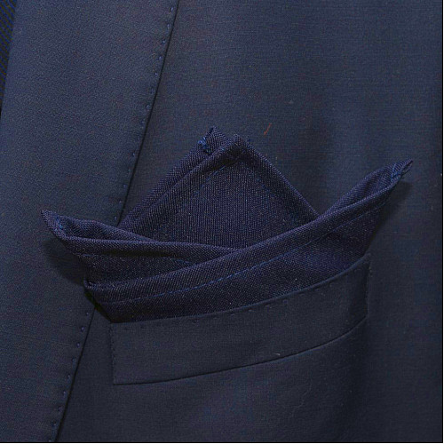 Платок Gofin темно-синий матовый PL-7610