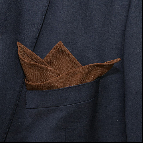 Платок Gofin коричневый матовый PL-7622