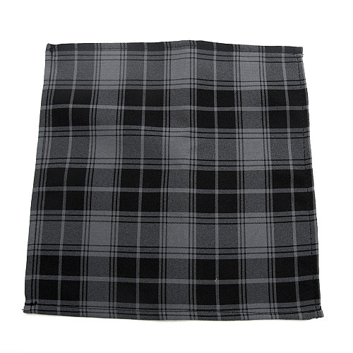 Платок Gofin серый в клетку PL-7632