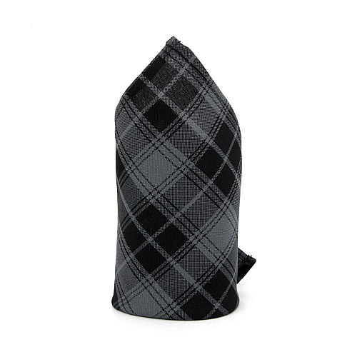 Платок Gofin серый в клетку PL-7632