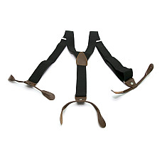 Подтяжки на пуговицу черные PNP-5803