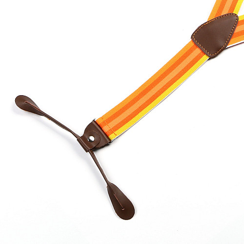 Підтяжки на гудзик в смужку PNP-5817